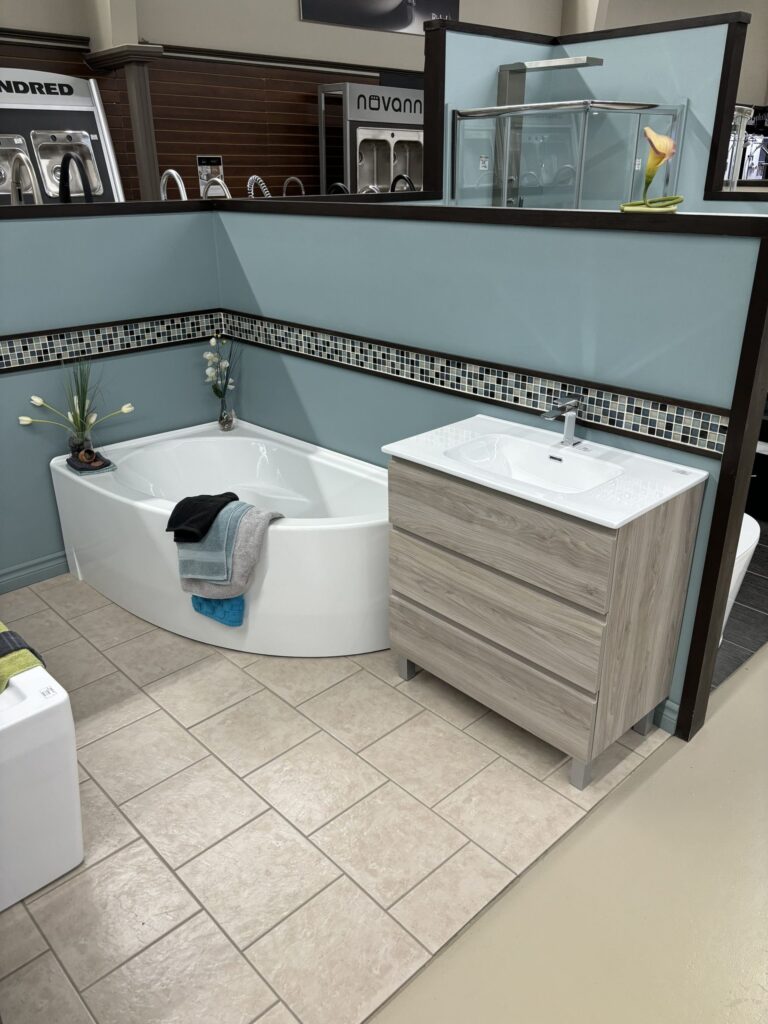 MR Boucher - Salle de Bain 2 - Démonstration Finition Plomberie